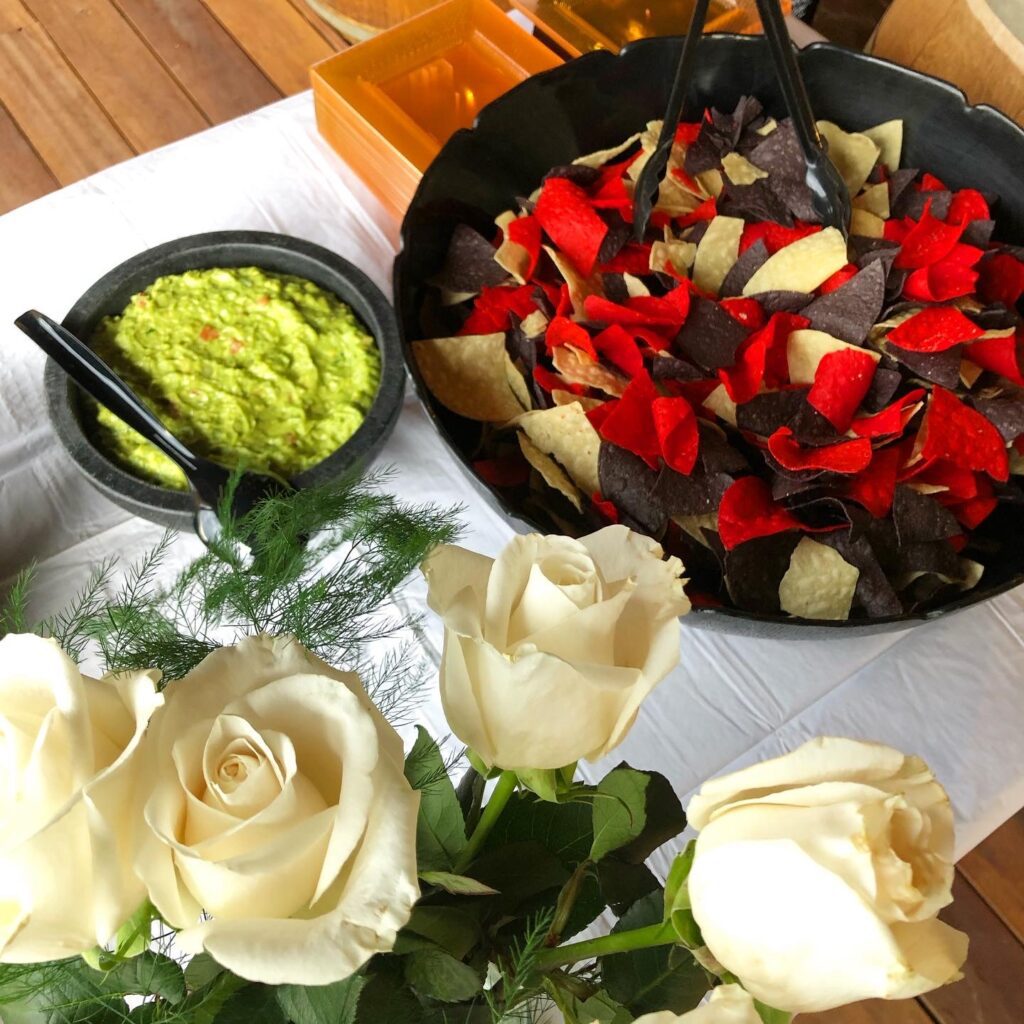 chips salsa and guacamole